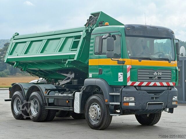 Tipper truck MAN TGA 33.350 * BORDMATIC *6x4 * TOPZUSTAND