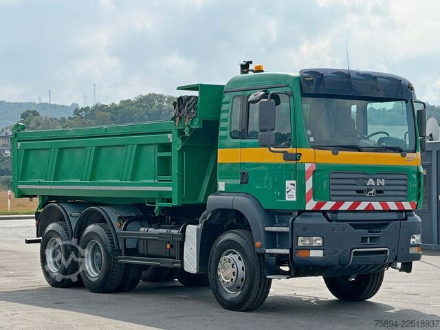 Tipper truck MAN TGA 33.350 * BORDMATIC *6x4 * TOPZUSTAND