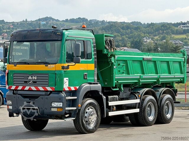 Tipper truck MAN TGA 33.350 * BORDMATIC *6x4 * TOPZUSTAND