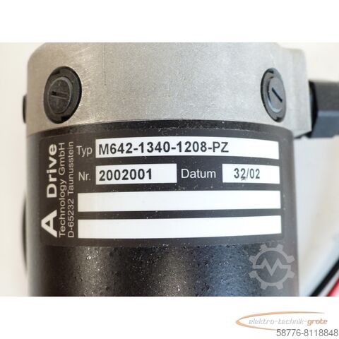 Control unit A Drive M642-1340-1208-PZ Servomotor SN:2002001 - ! -