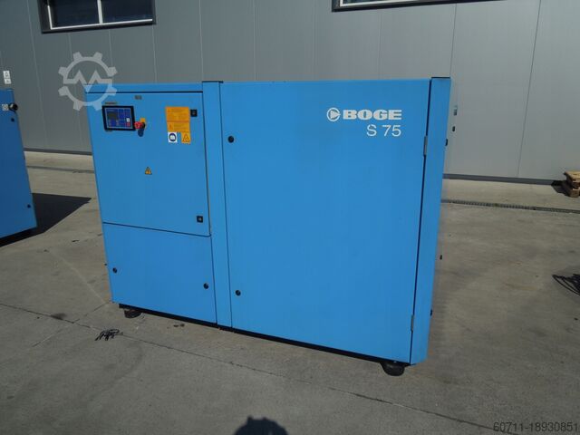 Screw compressor BOGE S75