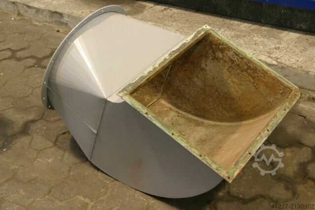 Lüftungskanal Winkel Stahl 550x450/515 mm