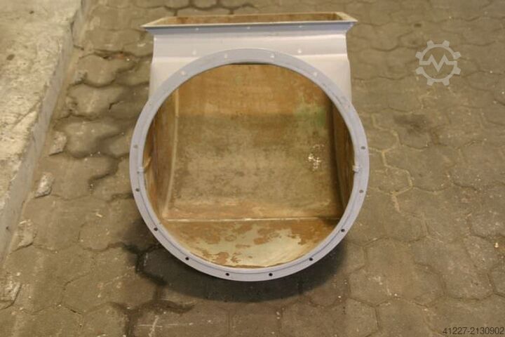 Lüftungskanal Winkel Stahl 550x450/515 mm