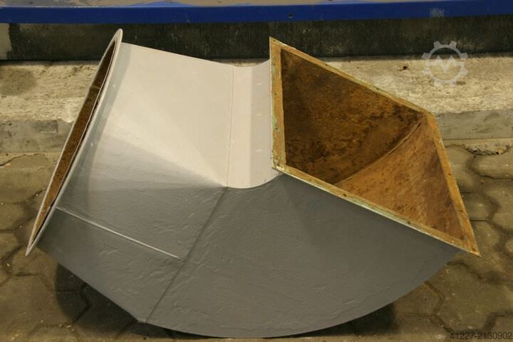 Lüftungskanal Winkel Stahl 550x450/515 mm