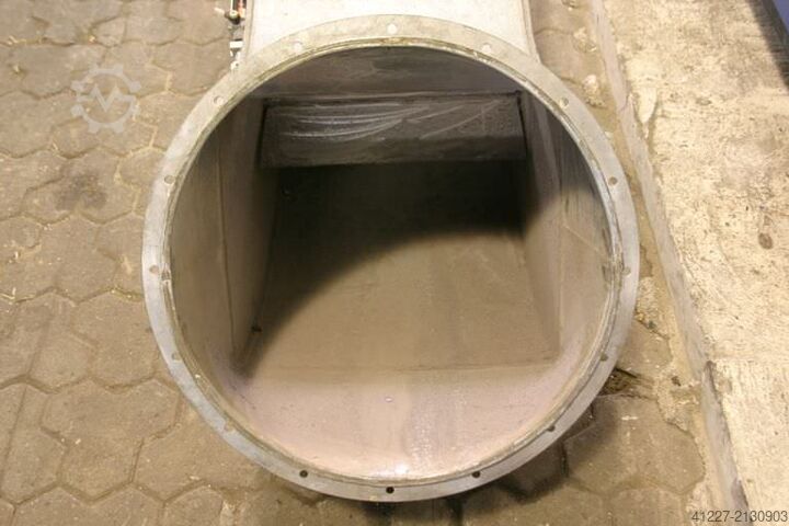 Ventilation duct angle Stahl 550x450/560 mm