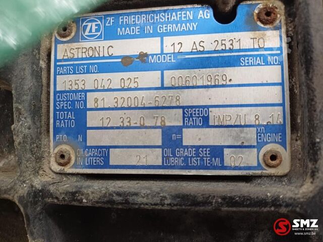 Gearbox Man Occ versnellingsbak + intarder 12AS2531TO MAN