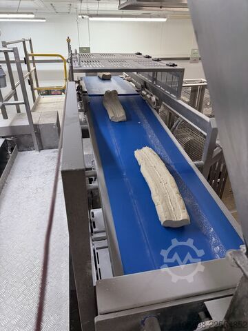 Kaschieranlage AMF Bakery Tromp Lamination line Puff Pastry line