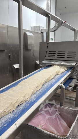 Kaschieranlage AMF Bakery Tromp Lamination line Puff Pastry line