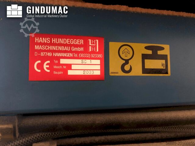 CNC-Holzbearbeitungszentrum HUNDEGGER Speed-Cut SC1