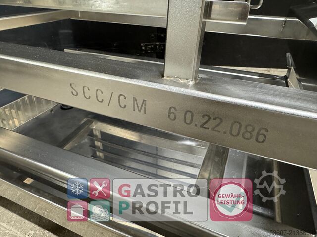 Rack trolley for combi steamers Rational Hordengestellwagen 2/1 GN