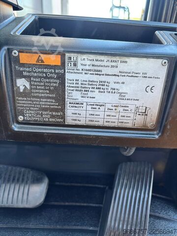 Forklift Hyster J1.6XNT (SWB)