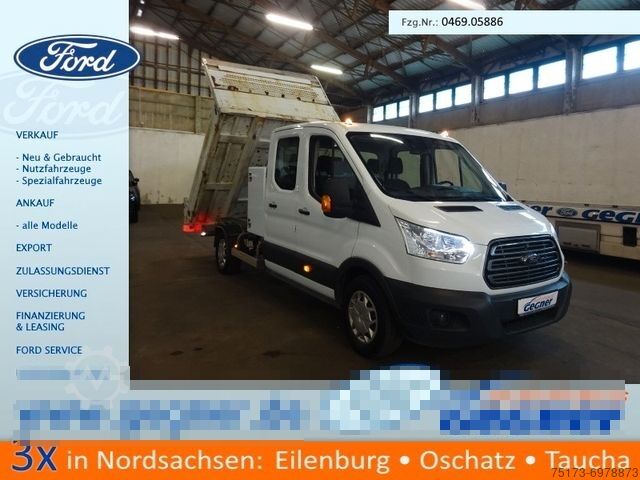Tipper van FORD Transit Doka 350 L3 Trend Kipper AHK