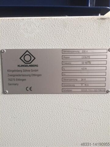 Gear Testing Machine KLINGELNBERG-HOEFLER ZP 260