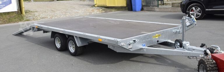 Car carrier trailer HUMBAUR Universal 3000 Holz, sofort lieferbar