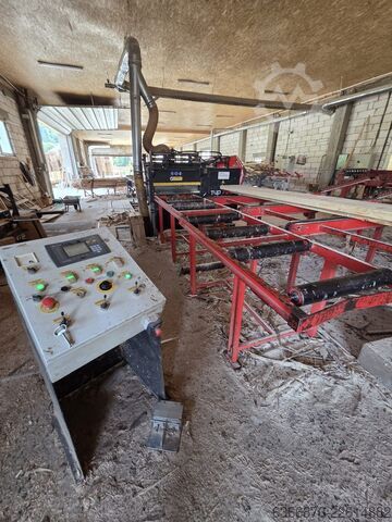 Complete log cutting line WRAVOR Wravor WRC 1250 AC