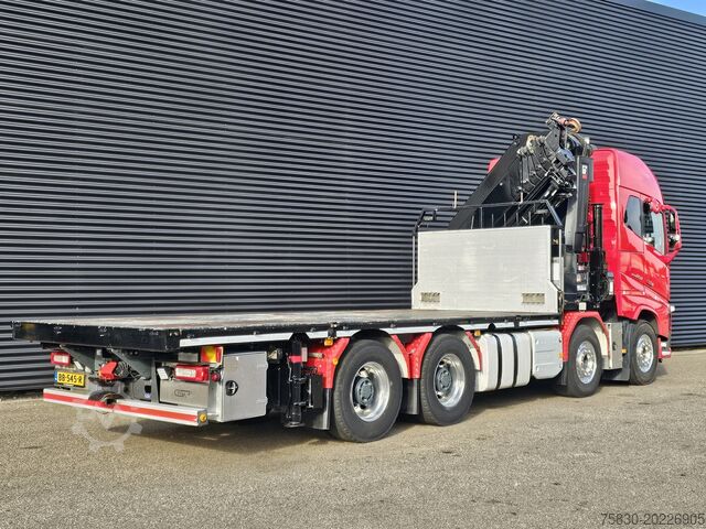 Loading platform Volvo FH 16.650 8x4 / HIAB 105 t/m CRANE / KRAN