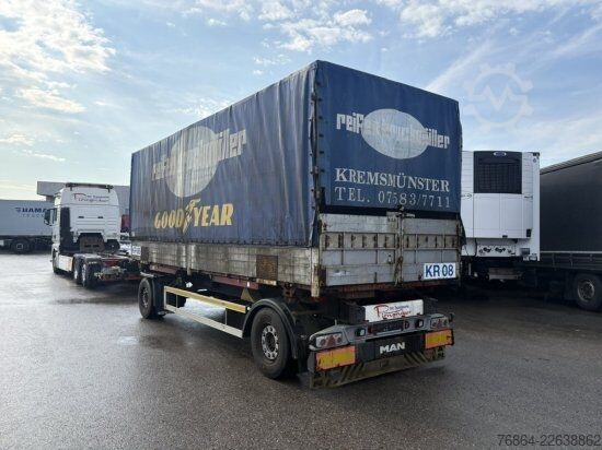 Anhänger-Wechselfahrgestell KöGEL AWE-18 LAFETTE MIT KRONE WECHSELPRITSCHE