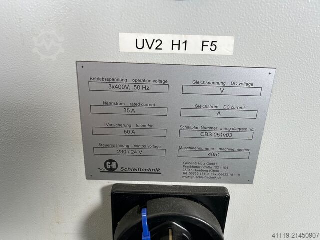 Surface grinding machine G+H FS640Z CB  