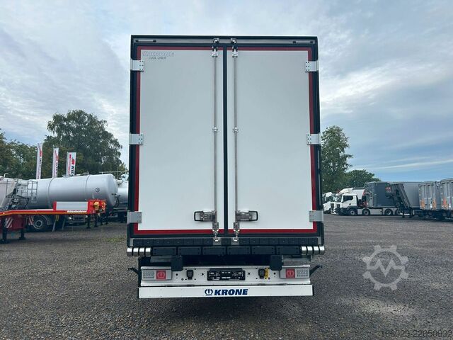 Reefer semitrailer KRONE SDR 27 Cool Liner Blumenbreite mit Liftachse