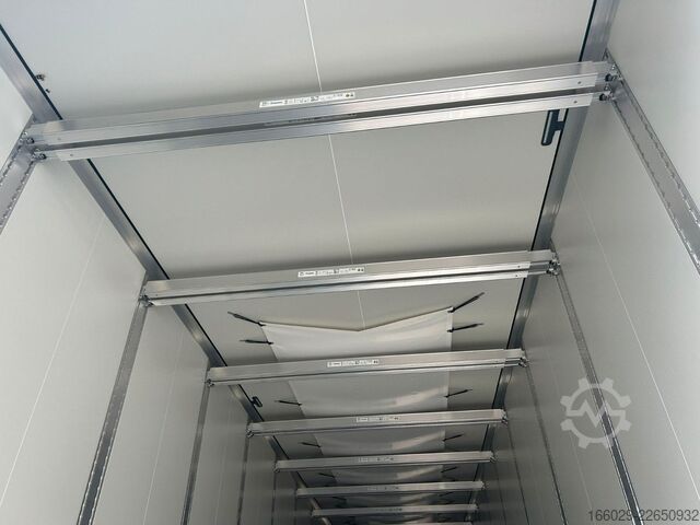Reefer semitrailer KRONE SDR 27 Cool Liner Blumenbreite mit Liftachse