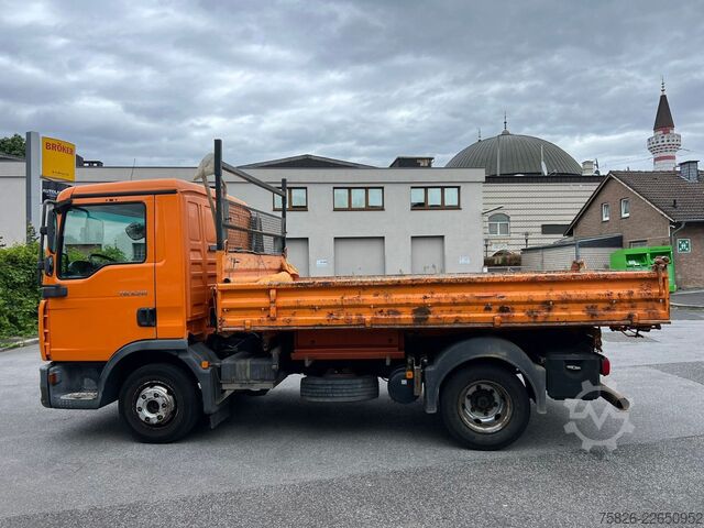 Dreiseitenkipper MAN TGL 8.210 3S.Kipper MEILLER Kipphydraulik