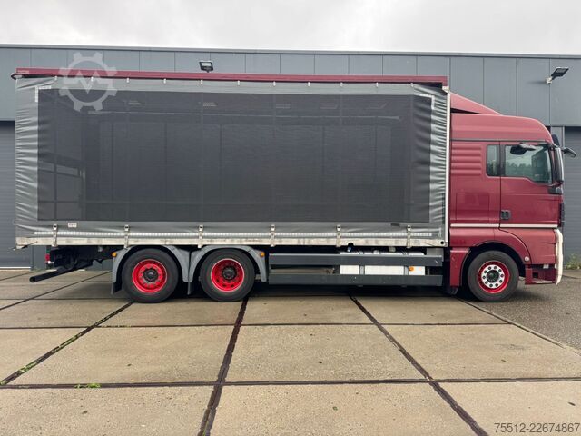 Schiebeplane MAN TGX 26.440 / 6X2 / Euro 5 / 386.000 KM / NL Truck