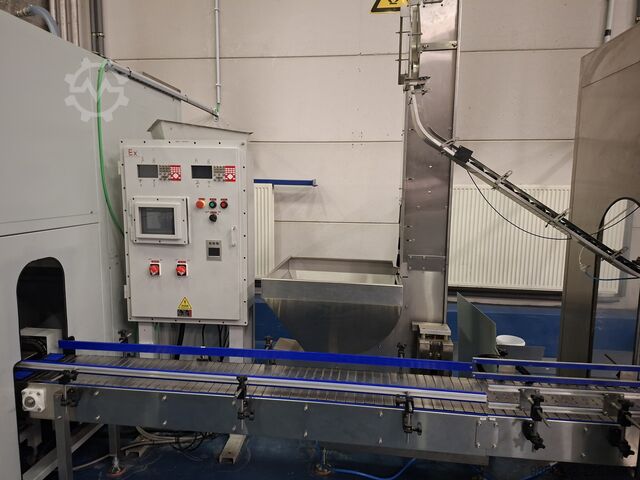 Filling machine for 25L drums Boloni 25L drum afvullijn ATEX Boloni 25L Afvullijn