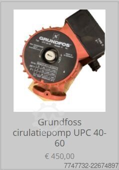 Grundfos UPS 40-60 Umwälzpumpe grundfoss UPS 40-60