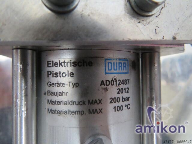 Prüfstation für Kleberköpfe inklusive DÜRR 5 Robotergeführte Kleberköpfe