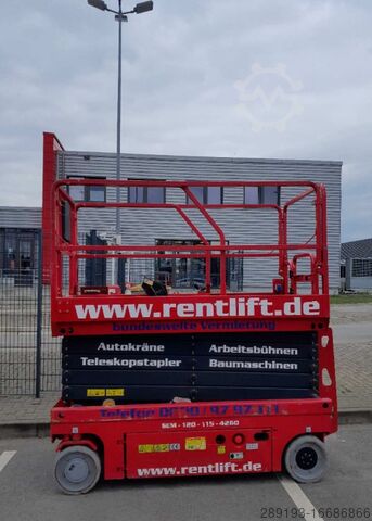 Scherenarbeitsbühne MAGNI ES 1212 E 12 m Elektro