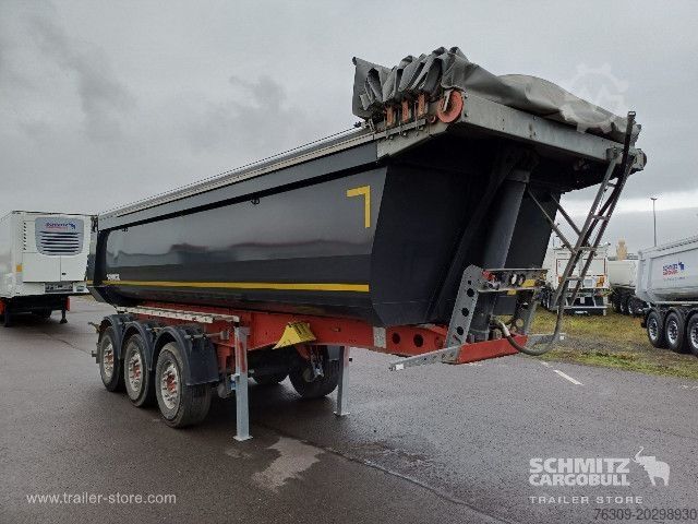 Tipper semitrailer Schmitz Cargobull Kipper Stahlrundmulde 24m³