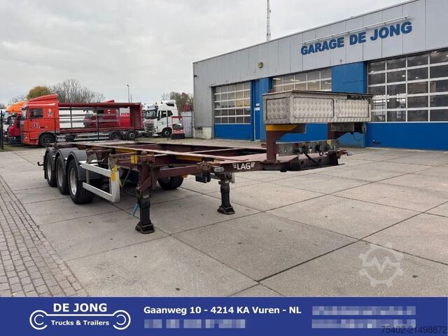 Containertransport LAG Container chassis / 20-30 FT / BPW + Disc