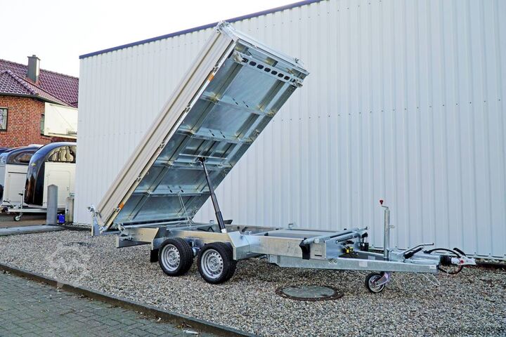 Three-way tipper Humbaur HTK 3500.37 363X185X35CM 3500KG DREISEITENKIPPER