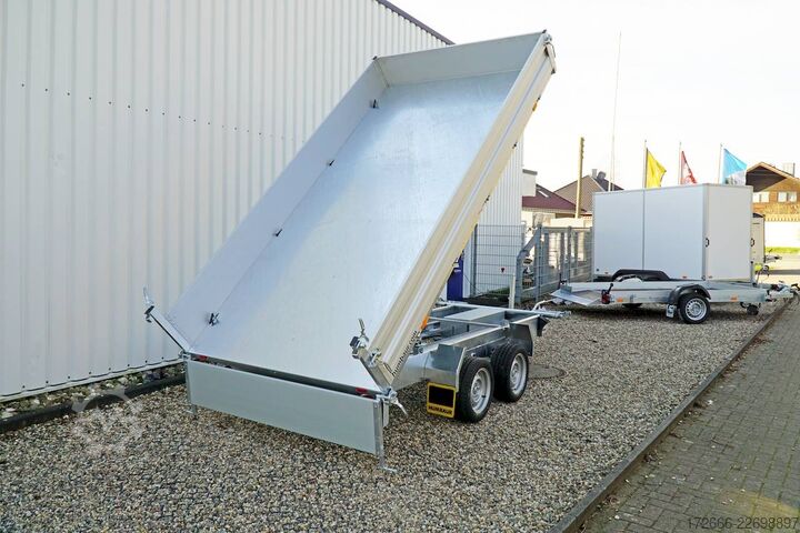 Three-way tipper Humbaur HTK 3500.37 363X185X35CM 3500KG DREISEITENKIPPER
