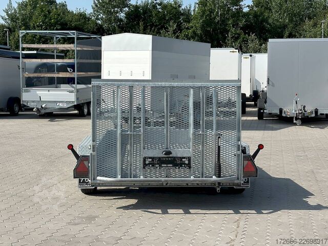 Baumaschinenanhänger Variant 3516 B3 | MAXI LOAD | RAMPE | ALURIFFELBLECH 300X162CM 3500KG BAUMASCHINENANHÄNGER | BEAVERTAIL