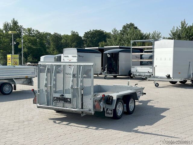 Baumaschinenanhänger Variant 3516 B3 | MAXI LOAD | RAMPE | ALURIFFELBLECH 300X162CM 3500KG BAUMASCHINENANHÄNGER | BEAVERTAIL