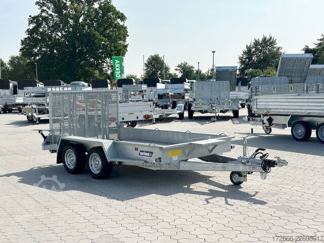 Baumaschinenanhänger Variant 3516 B3 | MAXI LOAD | RAMPE | ALURIFFELBLECH 300X162CM 3500KG BAUMASCHINENANHÄNGER | BEAVERTAIL