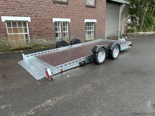 Heavy equipment trailer Tohaco MA235/4518 458X180CM 3.500KG MASCHINENTRANSPORTER