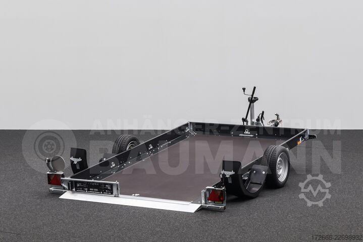 Low-loader trailer Unsinn UA 3118-18-13 315X180X15CM 1800KG ABSENKANHÄNGER