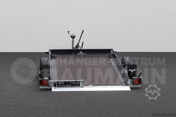 Low-loader trailer Unsinn UA 3118-18-13 315X180X15CM 1800KG ABSENKANHÄNGER
