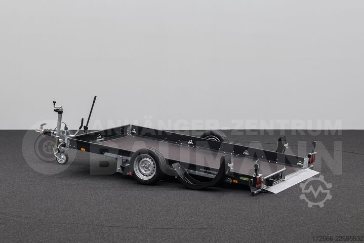 Low-loader trailer Unsinn UA 3118-18-13 315X180X15CM 1800KG ABSENKANHÄNGER