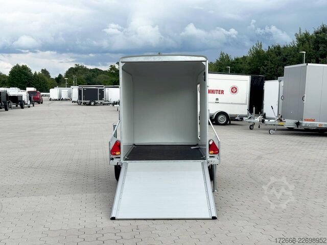 Kofferanhänger Debon CHEVAL LIBERTE DEBON C255 V2 WABENKERN 750 KG | SCHWARZ / GRAU + SEITENTÜR