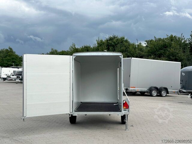 Kofferanhänger Debon CHEVAL LIBERTE DEBON C255 V2 WABENKERN 750 KG | SCHWARZ / GRAU + SEITENTÜR