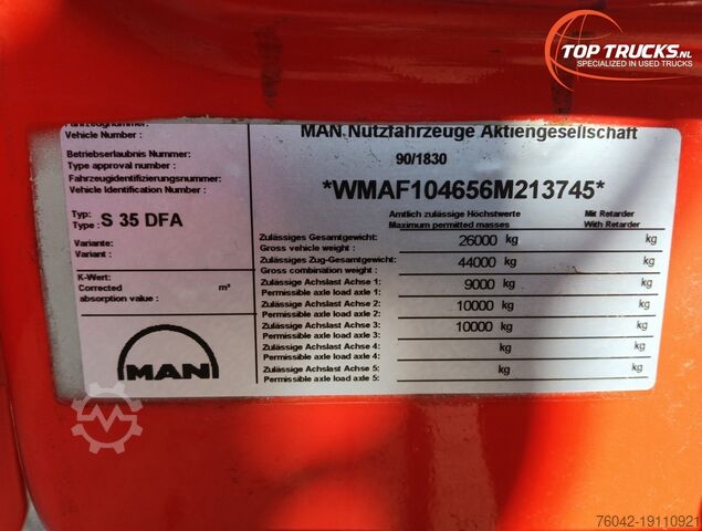 Hook arm system MAN 33.372 6x6 - 14TM Kraan, Crane, Kran - Haakarm,...