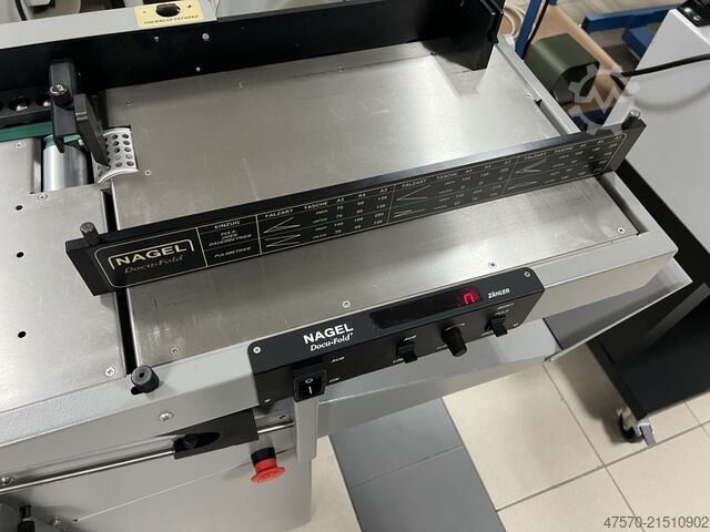 Falzmaschine Nagel Docufold – Morgana Junior Folding machine