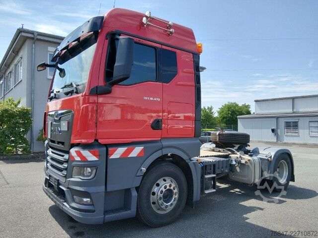 Standard tractor unit MAN TGX 18.470 BL Kipphydraulik Retarder Alu