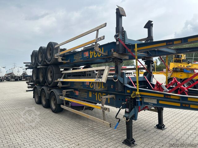 Containertransport LAG stack of 3x 2012 LAG 40FT/45FT chassis / empty ...