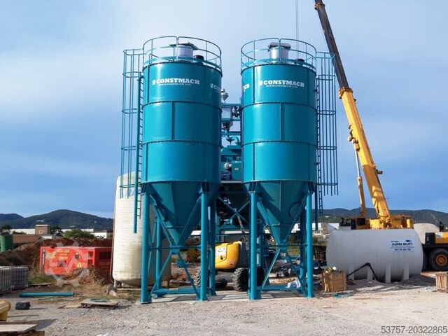 Cement silo, silos, concrete silo CONSTMACH 50 Ton Capacity Cement Silo