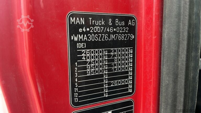 Tipper Truck MAN TGS 33.500