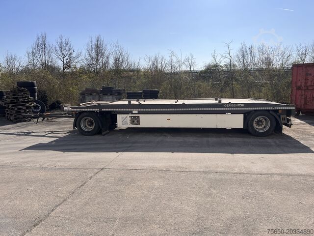 Tieflader Anhänger Gergen TBCA 18H  2 Achs Kombianhänger- Tieflader
